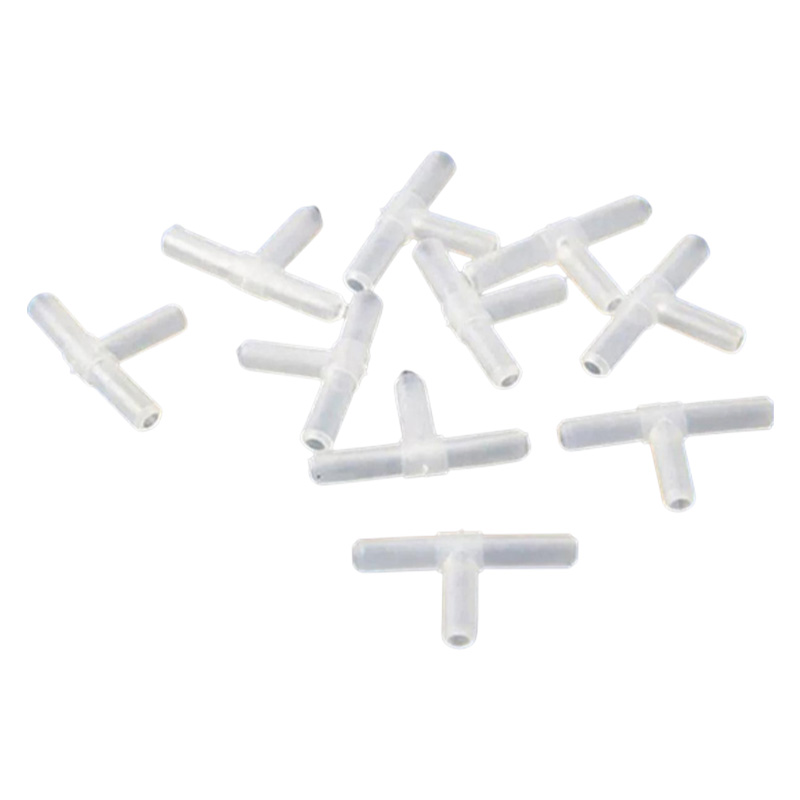 Picture of 20pcs/lot 4mm T Shaped Connector 3 ways Aquarium Fish Tank Air Pump Connector Control Valve Air Pipe Tube Accessories