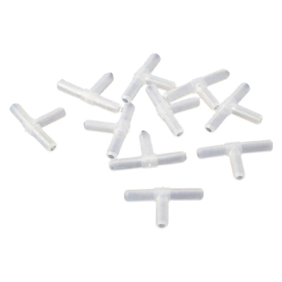 Picture of 20pcs/lot 4mm T Shaped Connector 3 ways Aquarium Fish Tank Air Pump Connector Control Valve Air Pipe Tube Accessories