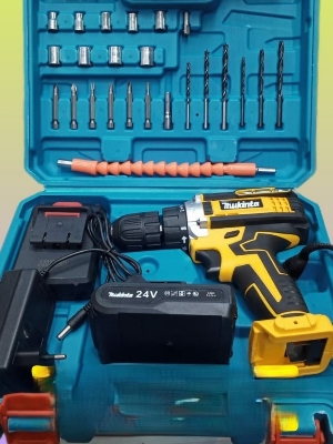 Picture of Munkinta Cordless drill machine 46 Pcs.