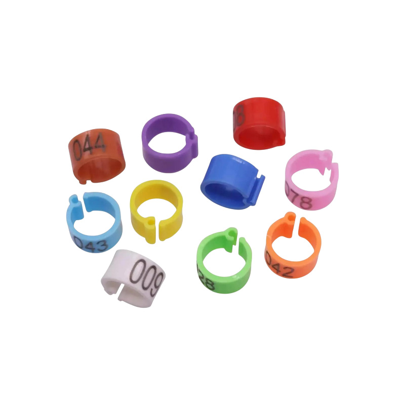 Picture of 50pcs/lot 8mm Birds leg rings for beauty adjustable