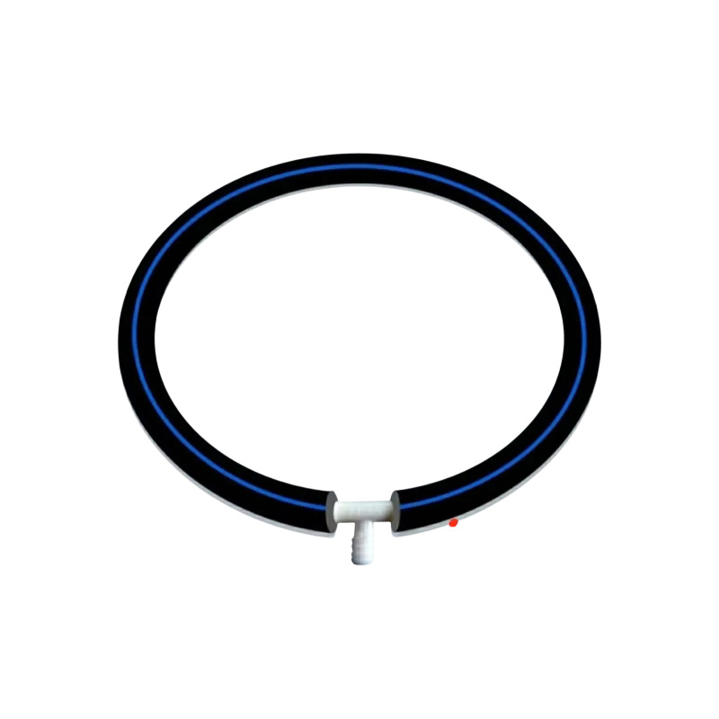 Picture of Nano Tube  (OD-16/10 MM) with Tee Nozzle for Biofloc Fish Farming Nano Bubble Tube Oxygen Tube  Tank Pond Aeration Aquarium Increase Oxygen Environment for Your Fish