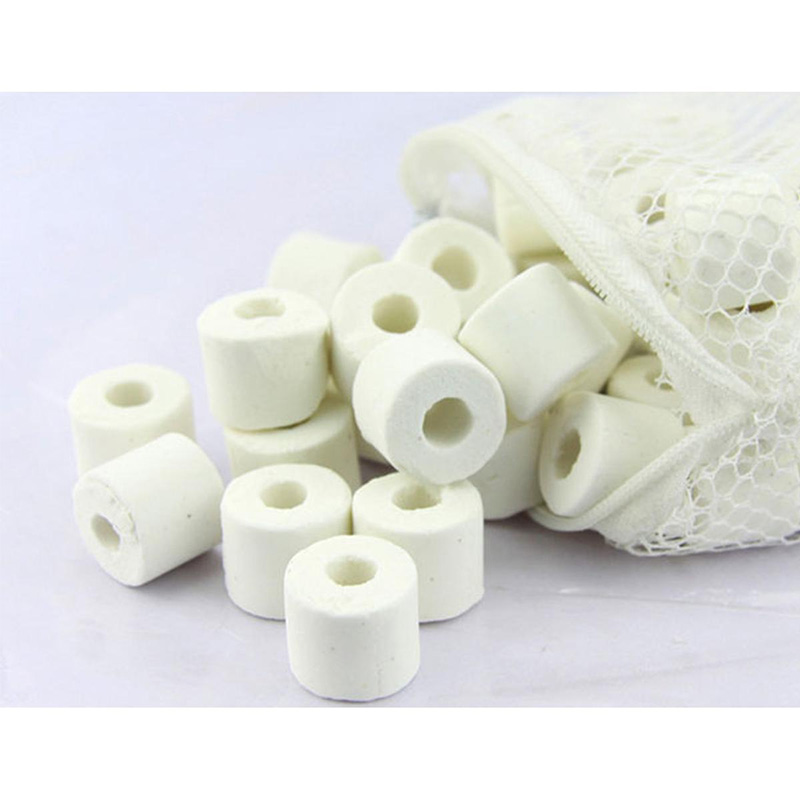 Picture of Hi Quality White Ceramic Ring Filter Media for Aquarium  1kg