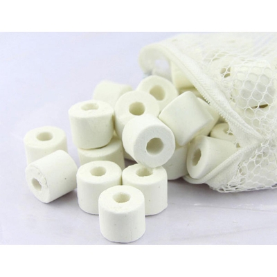 Picture of Hi Quality White Ceramic Ring Filter Media for Aquarium  1kg