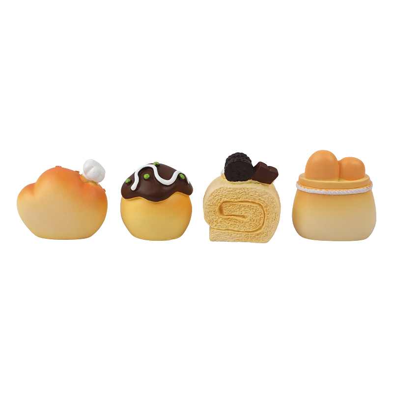 Picture of The Labubu Dessert Series | Limited Edition 4-Piece Resin Figurine Set | Adorable Food-Themed Collectibles for Display | Unique Gifts for Labubu Collectors - 4 piece set