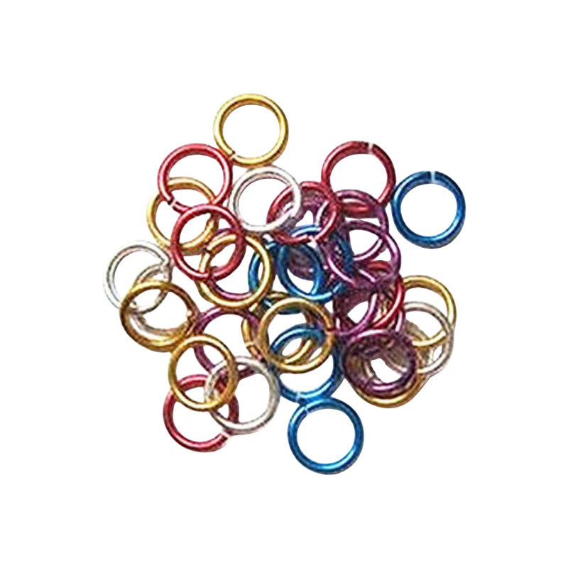 Picture of 200 pcs 8mm Round Shape Bird & Pigeon Foot Ring Pigeon Rings Pigeon Leg Bands Multicolor