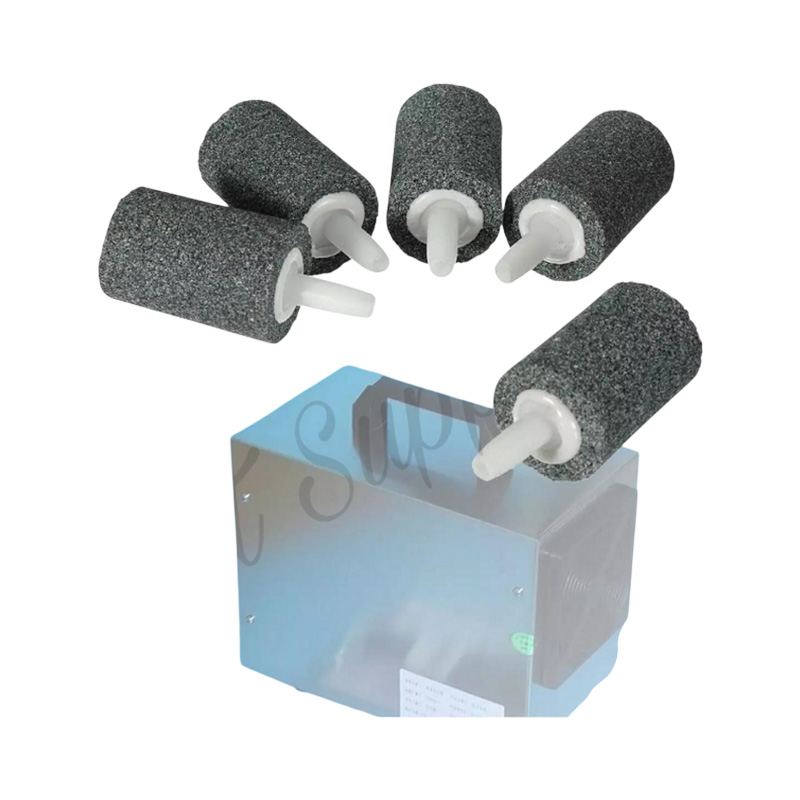 Picture of 5pcs Bubble Stones High Temperature Firing Good Filterability Diffuser Stone For Ozone Generator Ozone Aeration Stone