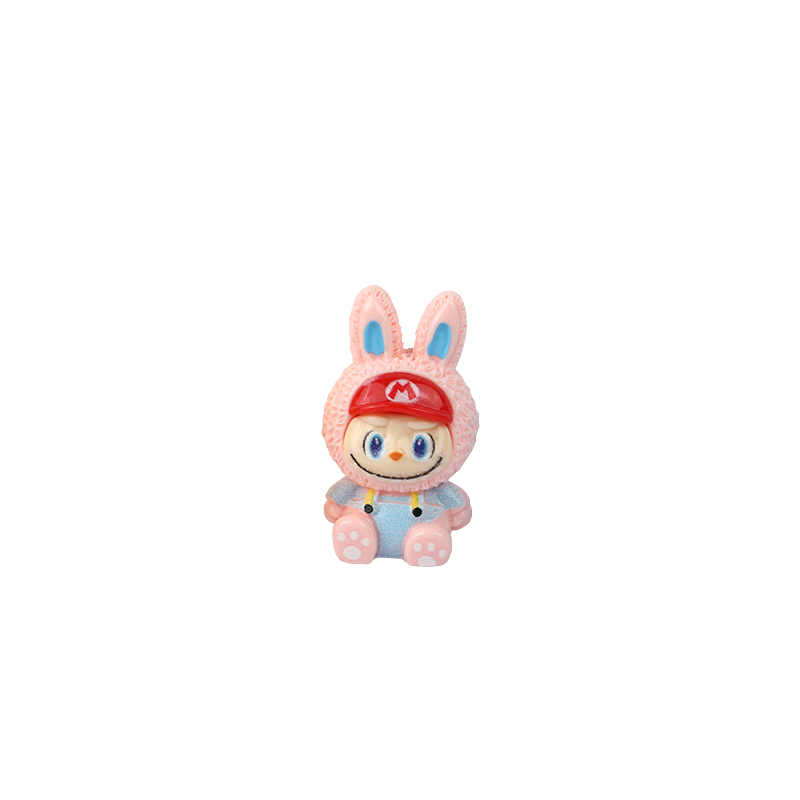 Picture of Mini Labubu Resin Statue- 2| Adorable Collectible Figurine | The Monsters Series Ornament | Unique Gift for Every Age- 1 piece set