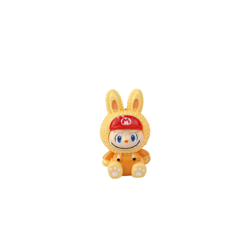 Picture of Mini Labubu Resin Statue- 2| Adorable Collectible Figurine | The Monsters Series Ornament | Unique Gift for Every Age- 1 piece set