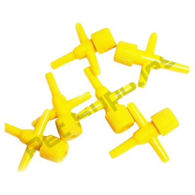 Picture of 10 pcs Aquarium Air Valve T Connector Made In china With Regulator Oxygen Control For Fish Tank Pipe 10 Pcs