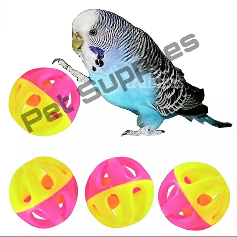 Picture of 5pcs Cockatiel, Parrot, Love Birds Wood Mirror Toy