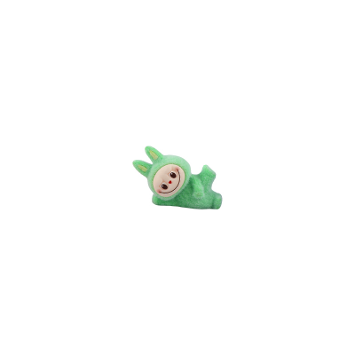 Picture of Mini Labubu The Monsters Naptime Collection | Flocked Resin Figures | Adorable Set of Sleeping Monster Statues | Unique Decor for Home or Office- 1 piece 