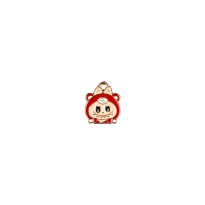 Picture of The Monsters Labubu Enamel Charm Set |Collectible Figurine Pendants | Premium Quality Decorative Accessories for Necklaces & Keychains- 1 piece