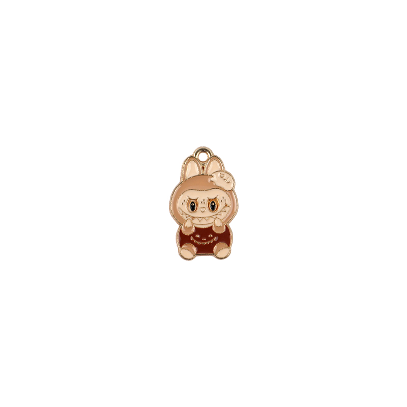 Picture of The Monsters Labubu Enamel Charm Set |Collectible Figurine Pendants | Premium Quality Decorative Accessories for Necklaces & Keychains- 1 piece