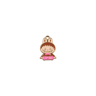 Picture of The Monsters Labubu Enamel Charm Set |Collectible Figurine Pendants | Premium Quality Decorative Accessories for Necklaces & Keychains- 1 piece