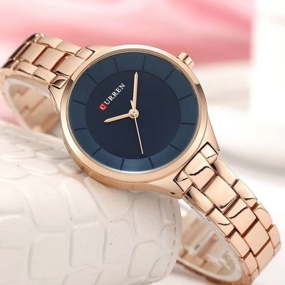 Picture of CURREN 9015 Stainless Steel Analog Watch For Women