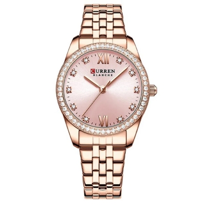 Picture of CURREN C9086W RoseGold Stainless Steel Analog Watch For Women - RoseGold