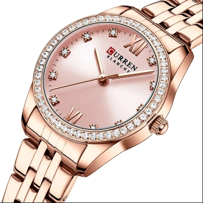 Picture of CURREN C9086W RoseGold Stainless Steel Analog Watch For Women - RoseGold