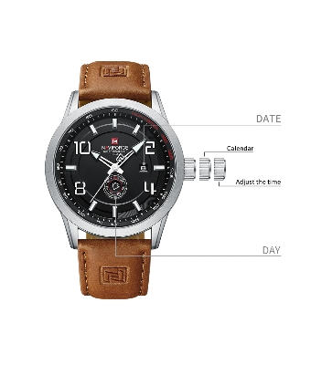 Picture of NAVIFORCE NF9229 Youth Retro Fashion Men’s Watch Trend Waterproof Sports Luminous Quartz Movement Commuter Wristwatch