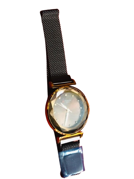 Picture of CURREN C9064F Stainless Steel Metal Megnat Wristwatch For Womens - Majenda & RoseGold