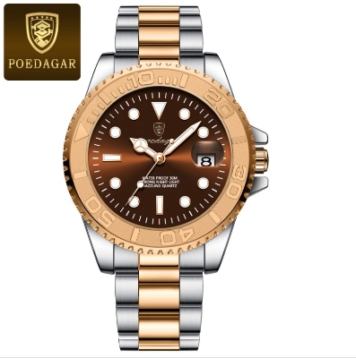 Picture of Poedagar PO680M Stainless Steel Chronograph Wrist Watch For Men