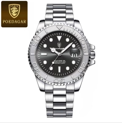 Picture of Poedagar PO680M Stainless Steel Chronograph Wrist Watch For Men