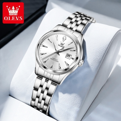 Picture of Olevs 5598L Stainless Steel Analog Wrist Watch For Women