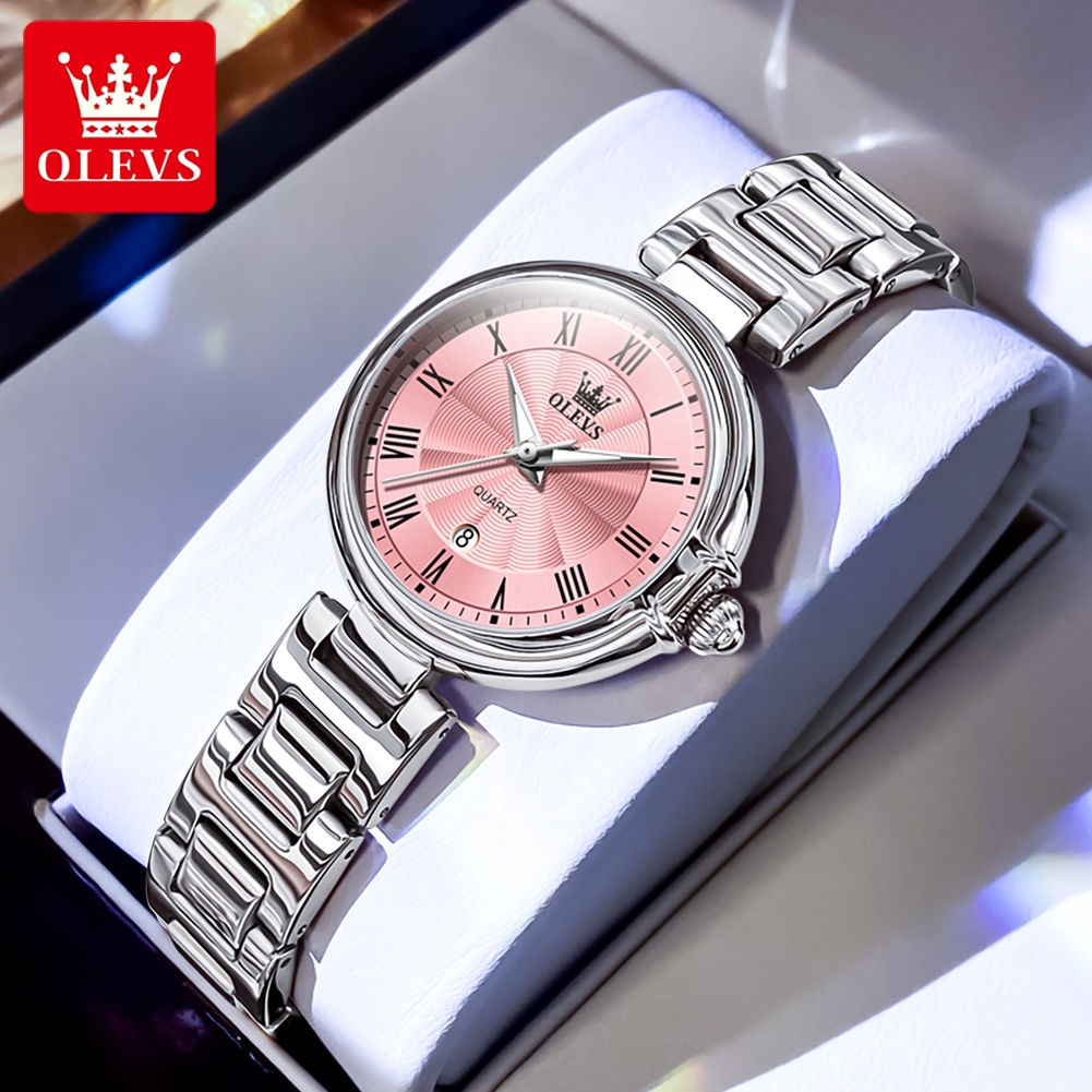 Picture of Olevs 5608S Stainless Steel Analog Wrist Watch For Women
