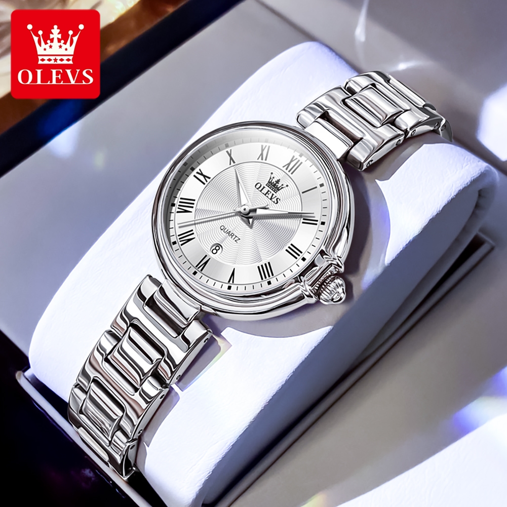 Picture of Olevs 5608S Stainless Steel Analog Wrist Watch For Women