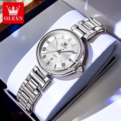 Picture of Olevs 5608S Stainless Steel Analog Wrist Watch For Women