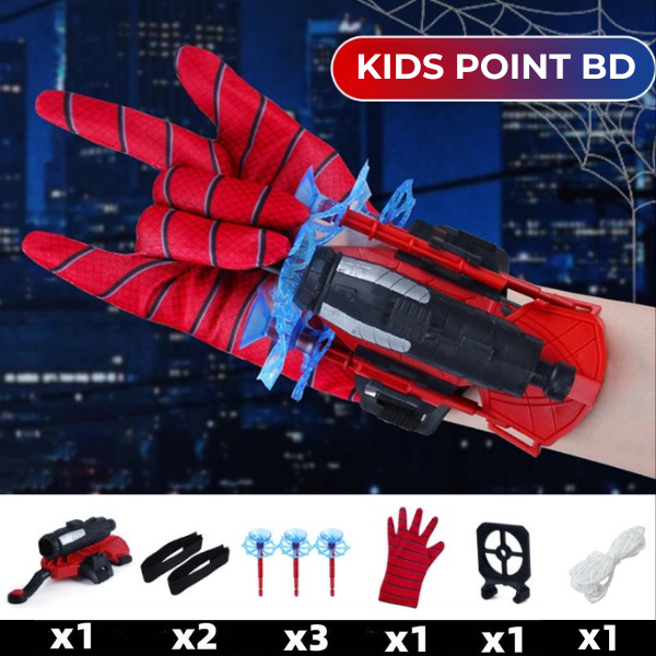 Picture of Spiderman Toys for Boy (The Avengers Spiderman Launchers Toy With Glove Action Figure)