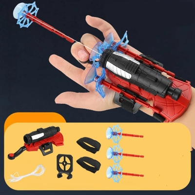 Picture of Spiderman Toys for Boy (The Avengers Spiderman Launchers Toy With Glove Action Figure)