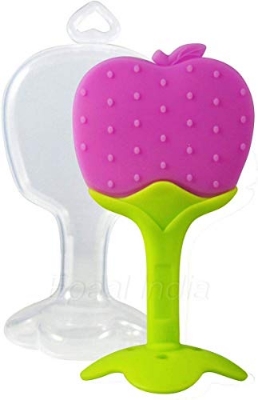 Picture of New Baby Silicone Teether/Pacifiers CN-1pcs (BPA Free Soft Premium Silicone Hand Teethers for Newborn Babies)