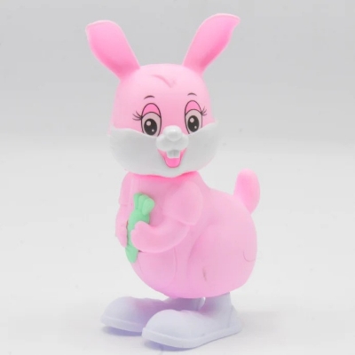 Picture of 3 Pieces Rabbit Toys for Kids (Clockwork Key Toy) - Running and Jumping Toy for Learning Early Education