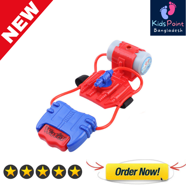 Picture of Water Toy for Kids (Children Water Toy Gun, Water Soaker Blaster Squirt Toy Wrist Squirt Guns- Children's Wrist Water Playing Toy Long Range Hand-held Water Gun in Summer Season- Water gun for swimming play in water, beach interactive small toy)