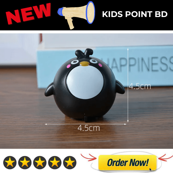 Picture of Chicken Toys, Owl Toys, Elephant Toys and Penguin Toys Pull Back Car for Kids Birthday Party - Plaything Toys for Party Favors for Friction Powered Vehicle Car Toys
