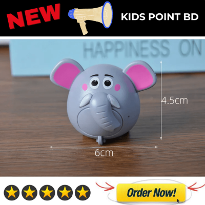 Picture of Chicken Toys, Owl Toys, Elephant Toys and Penguin Toys Pull Back Car for Kids Birthday Party - Plaything Toys for Party Favors for Friction Powered Vehicle Car Toys