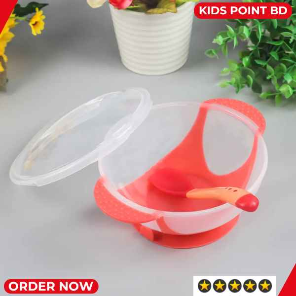 Picture of Baby Bowl Set Combo With Feeding Spoon Baby Tableware Children Food Bowl