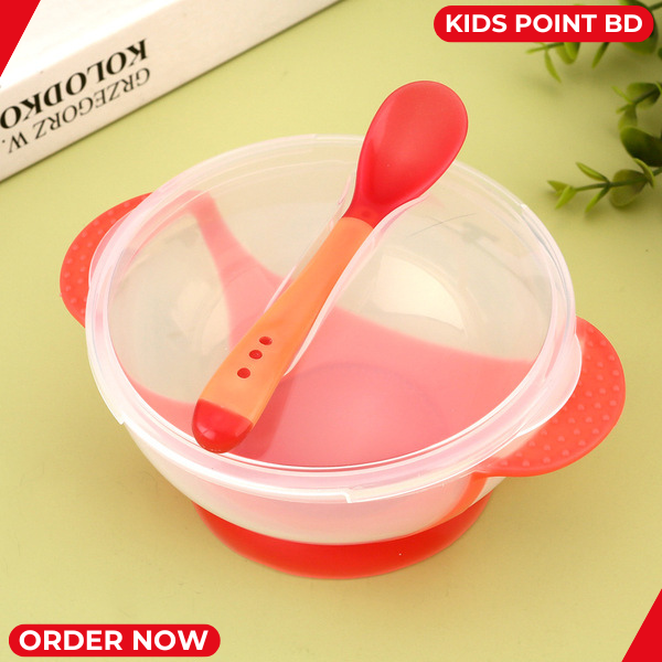 Picture of Baby Bowl Set with Spoon Food Storage (Premium)-1pcs