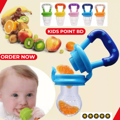 Picture of Fruit Juicer Baby Feeder Pacifier Teething Toy Silicone Fruit Vegetables Meat Feeder Juice Teether