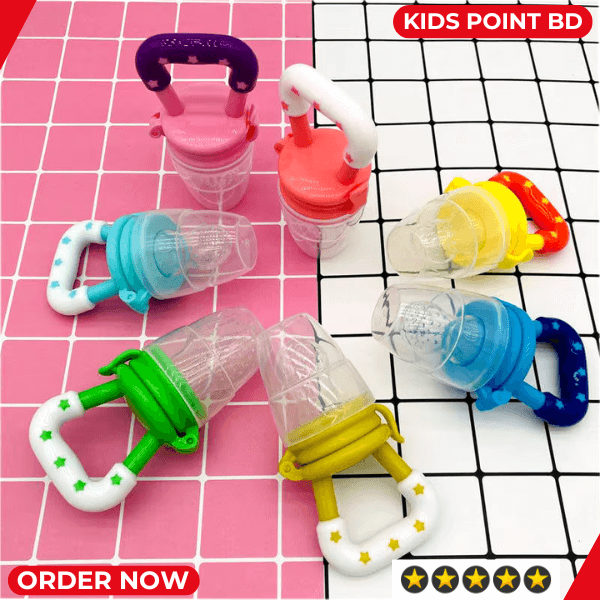 Picture of Fruit Juicer Baby Feeder Pacifier Teething Toy Silicone Fruit Vegetables Meat Feeder Juice Teether
