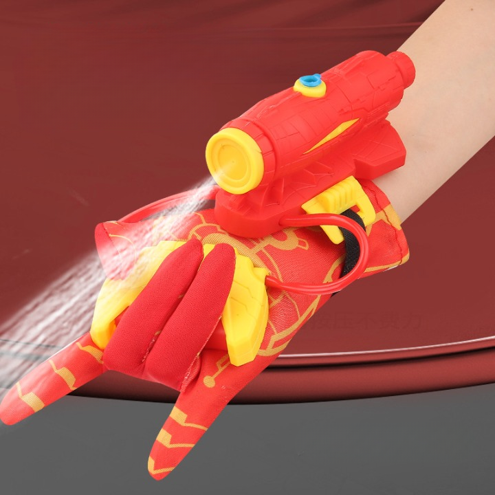 Picture of Iron Man Water Gun Toy for Boys (Children's Wrist Water Gun Toy Launcher Play in Pool, Beach and Automatic Shooting for Summer Water Battles Which is Excellent Gift Choice for Boys and Girls)