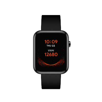 Picture of Ticwatch GTH Smart Watch SpO2 with Skin Temperature Sensor - Raven Black
