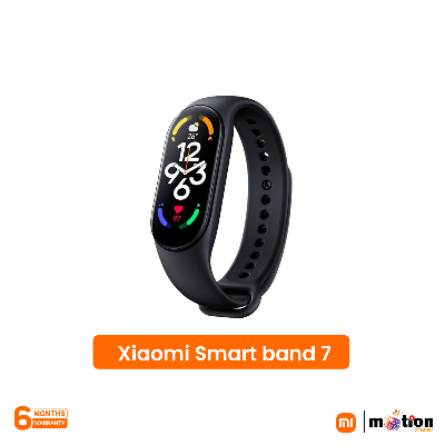 Picture of Xiaomi Mi Band 7 Smart Bracelet Smart 1.62 AMOLED Bluetooth 5.2 ,Blood oxygen saturation monitoring & 5ATM water resistance - Black