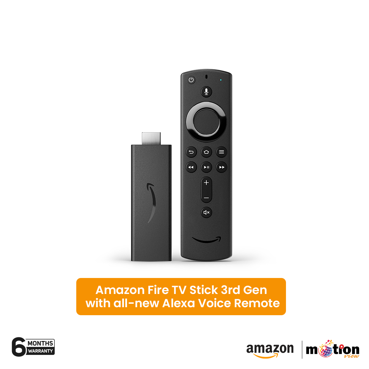 Picture of Amazon Fire TV Stick 3rd Gen with all-new Alexa Voice Remote - Black