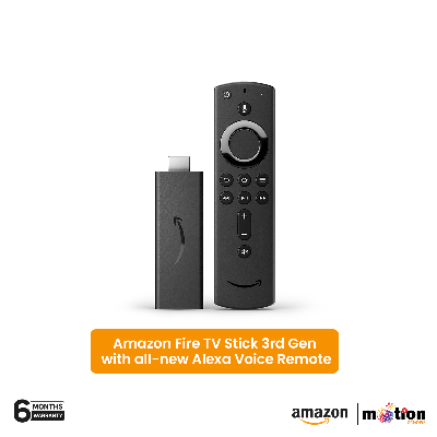 Picture of Amazon Fire TV Stick 3rd Gen with all-new Alexa Voice Remote - Black