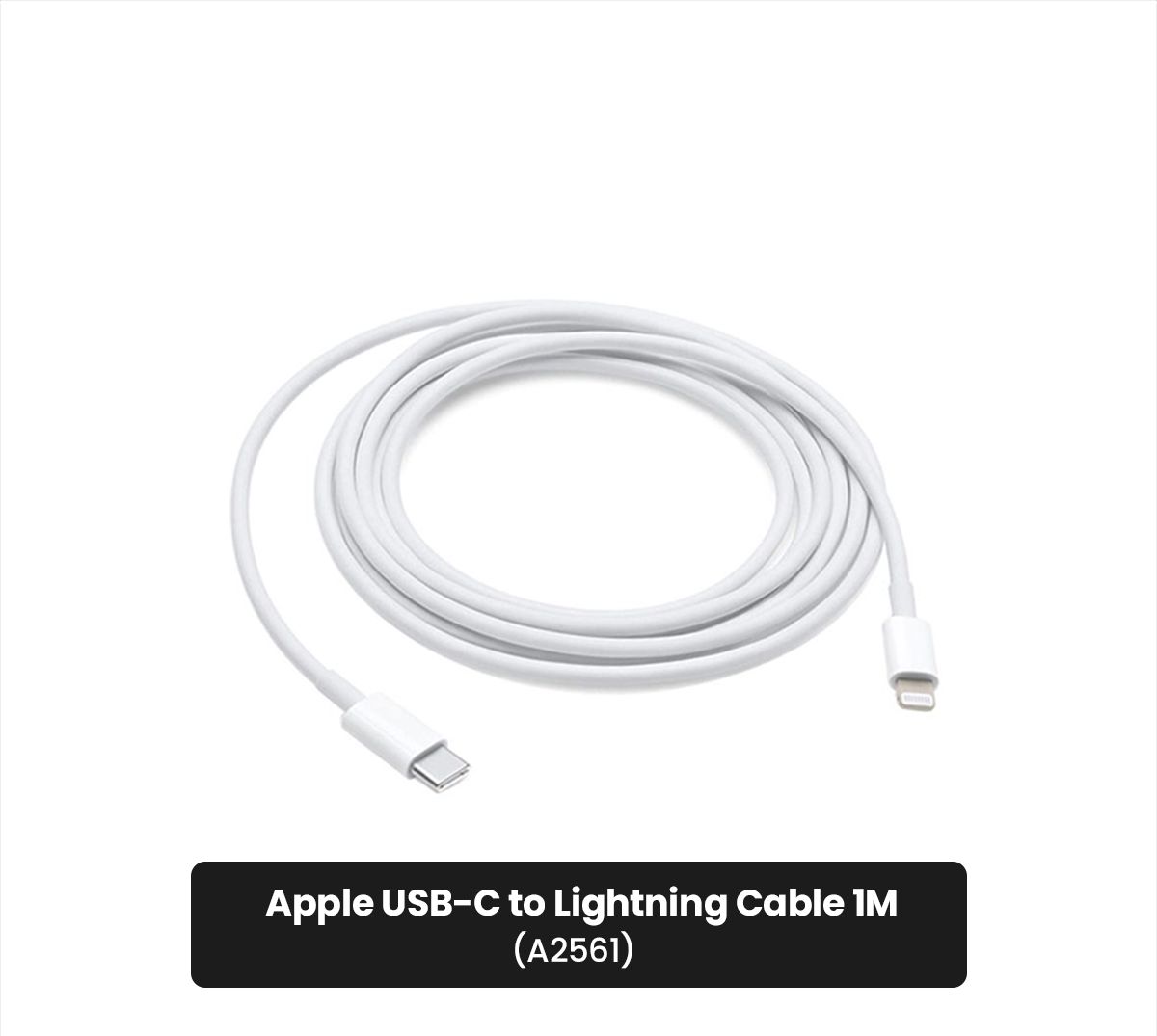 Picture of Apple USB-C to Lightning Cable 1M (A2561) -White