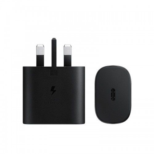 Picture of Samsung 25W PD Super Fast travel Adapter 3 pin - Black (Model -TA800)