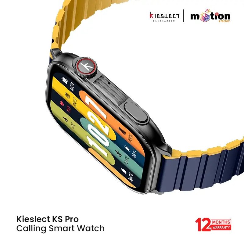 Picture of Kieslect KS Pro Smartwatch - 2.01 Inch AMOLED HD Display, Bluetooth Calling, Heart Rate Monitoring