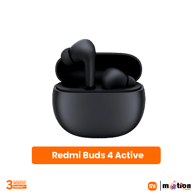 Picture of Xiaomi Redmi Buds 4 Active TWS Wireless Earbuds, Bluetooth 5.3 Low-Latency Game Headset