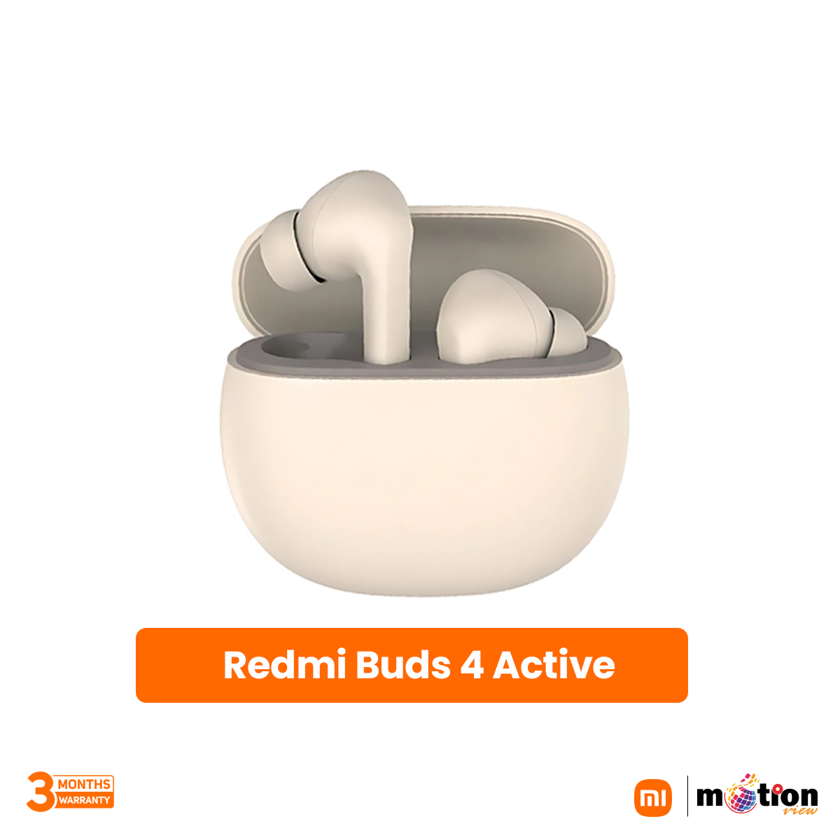 Picture of Xiaomi Redmi Buds 4 Active TWS Wireless Earbuds, Bluetooth 5.3 Low-Latency Game Headset